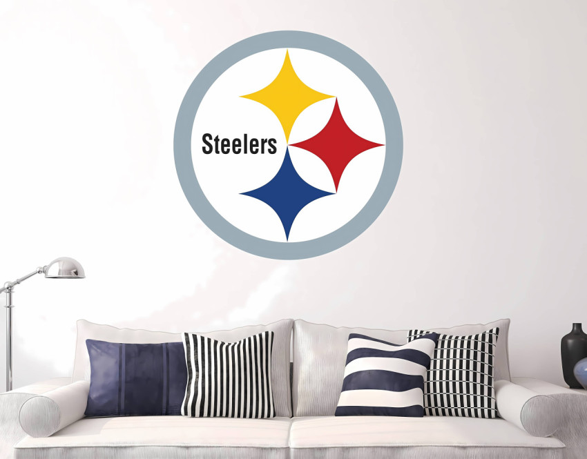 Pittsburgh Steelers Wall Logo Wallpaper