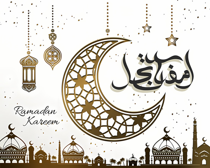 Artistic Ramadan Lantern Computer Image