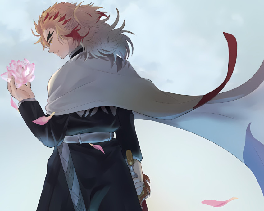 Calm Rengoku Flame 4K Wallpaper PC