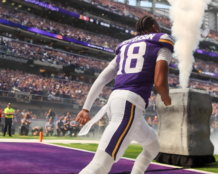 Amazing Justin Jefferson 4K Pc Background