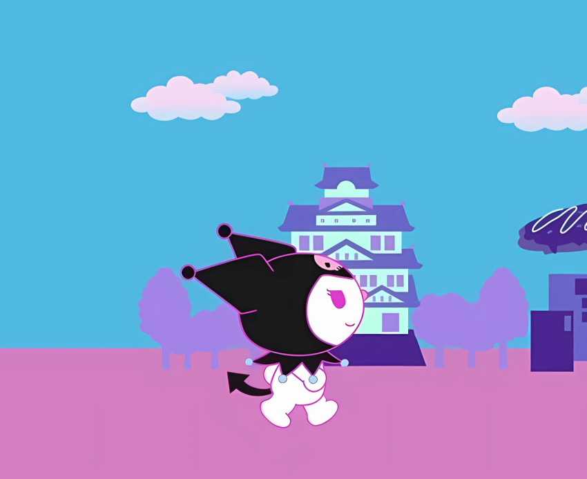 Kuromi Fun and Stylish Wallpaper