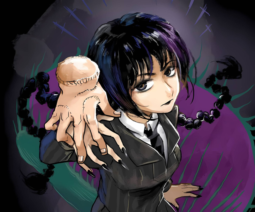 Pretty Wednesday Addams Girl Image