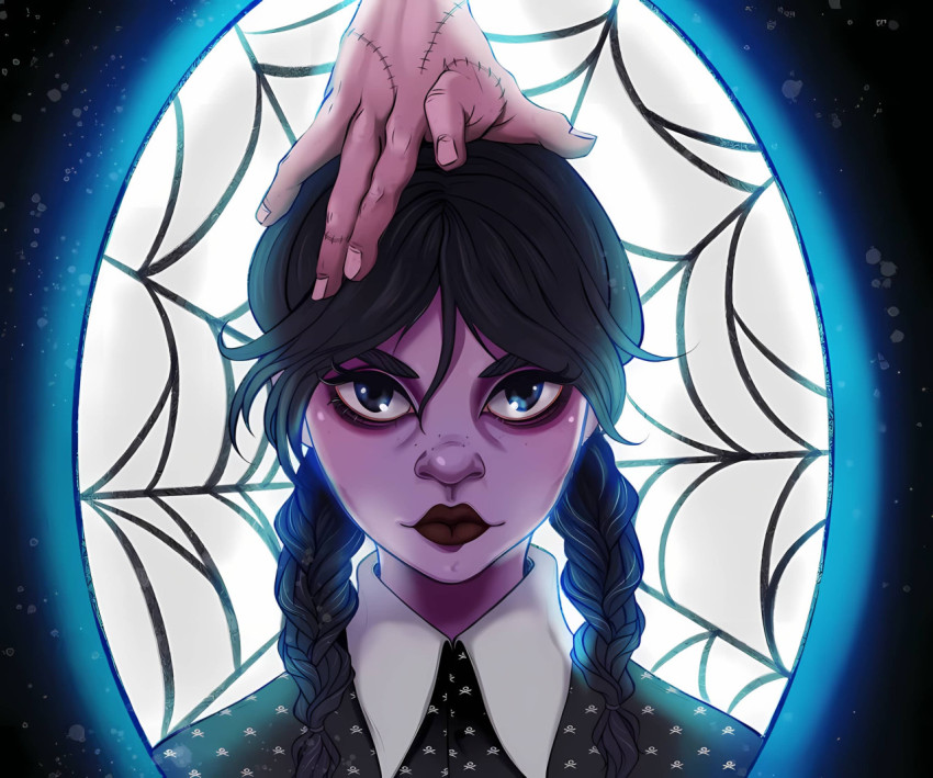 Wednesday Addams HD Wallpaper Download