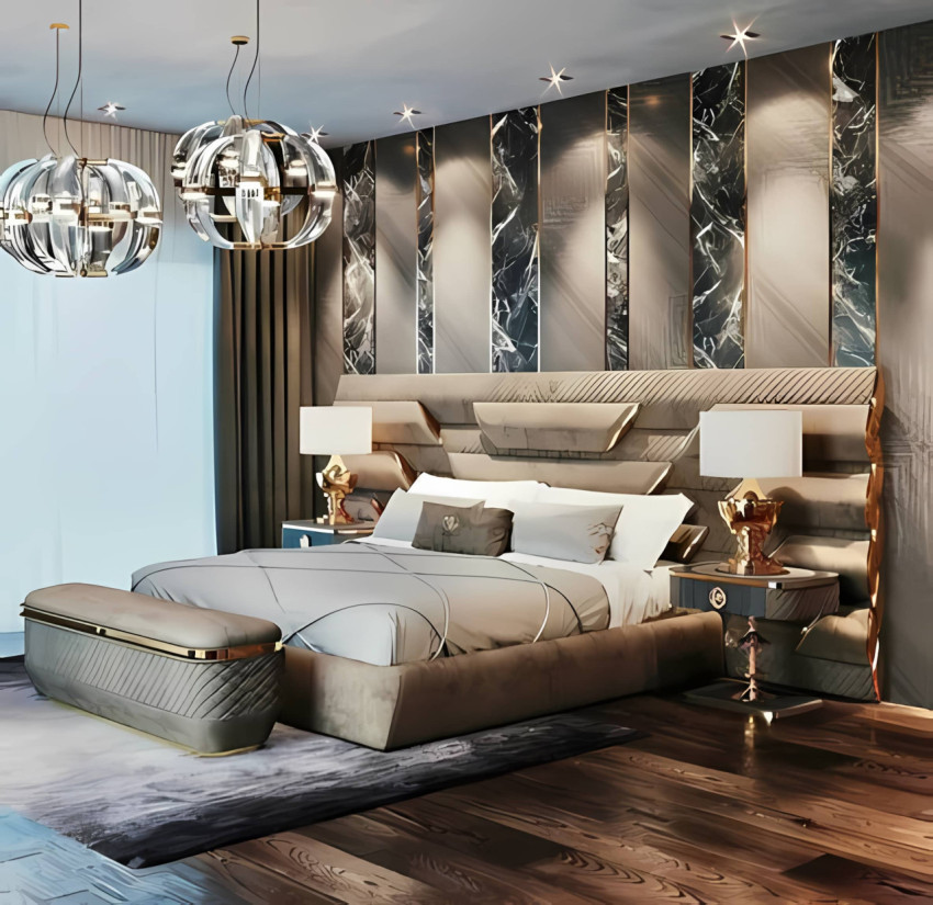 Chic Bedroom Wallpaper for a Trendy Bedroom