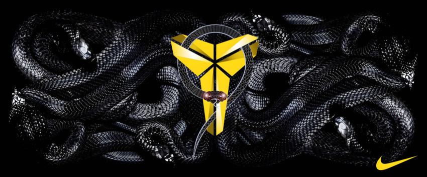 Logo of Kobe Bryant Desktop Background in 4K