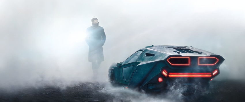Blade Runner 2049 Neon Cityscape Wallpaper For PC