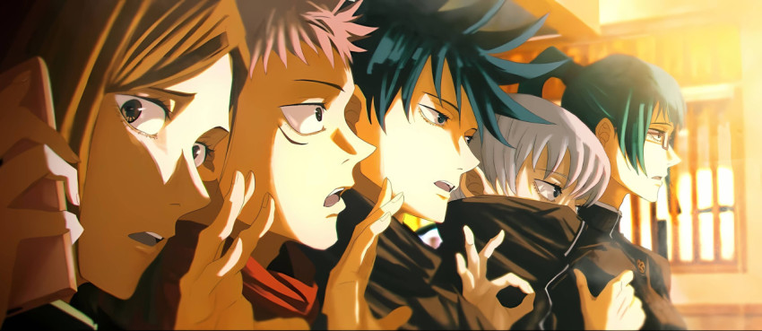 Jujutsu Kaisen Desktop Aesthetic Wallpaper