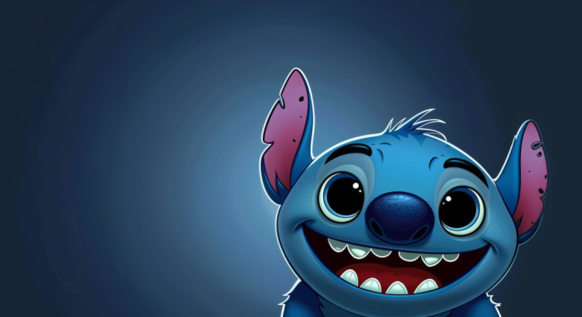 Cool Stitch Smiley Wallpaper in 4K Quality