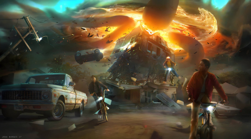 Stranger Things Action Scene Sci Fi Wallpaper For Your Desktop Screen