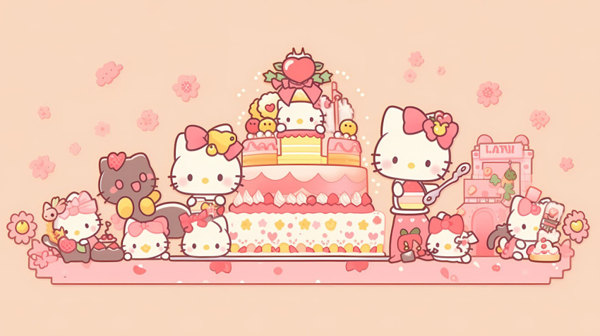 Kawaii Sanrio Characters PC Wallpaper