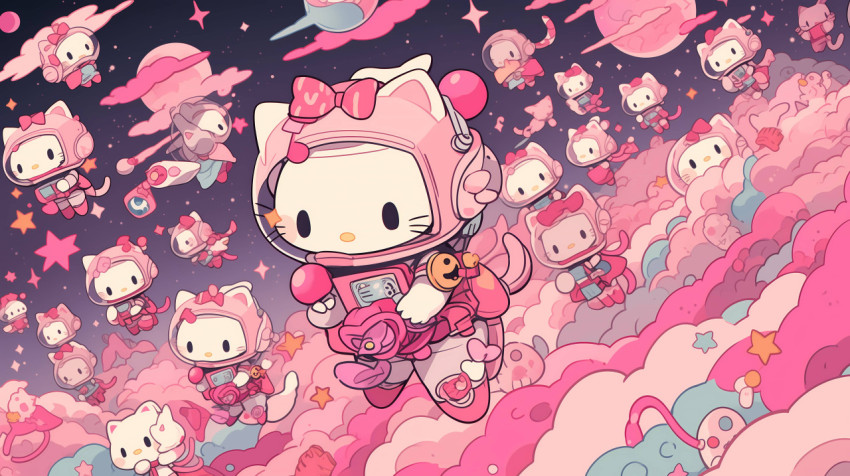 Download Free Cute Hello Kitty Image Ready to Desktop Background