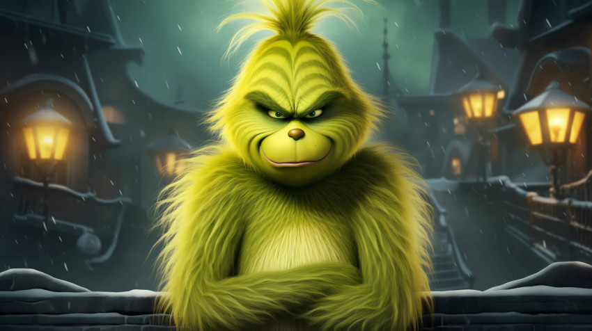The Grinch Desktop Image for Your Holiday Display