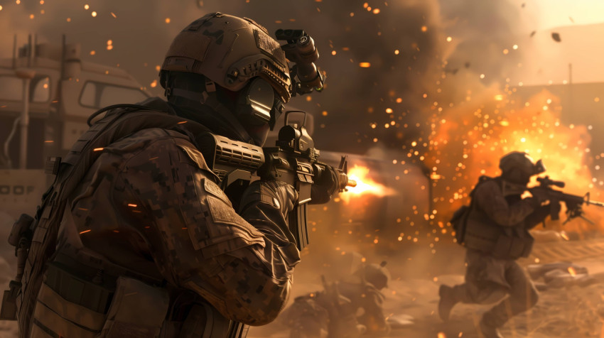 Call of Duty Warzone Background for Desktop Screen 4K