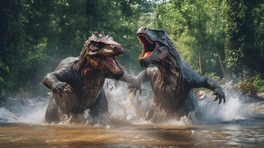 Dinosaurs with these 4K Background Picture