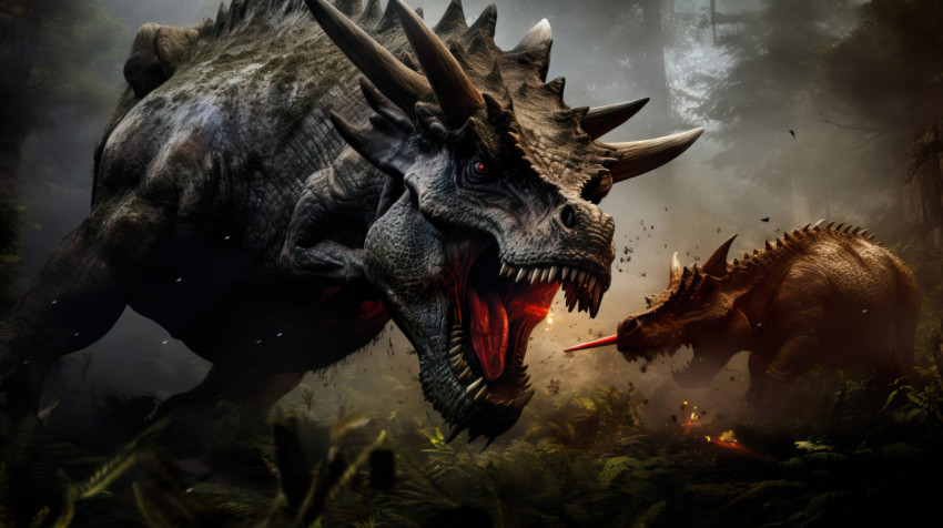 Wild Dinosaur Image to Decorate Your Digital Space