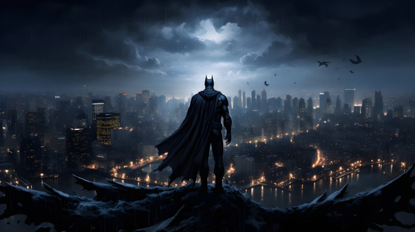 Stunning Batman City Picture for Your Computer Screen
