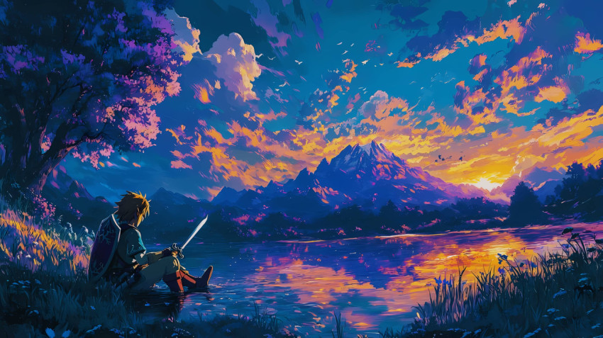 Zelda Game Art Wallpaper for Your Screen