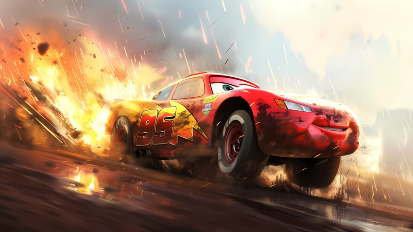 McQueen Vibrant Computer Picture