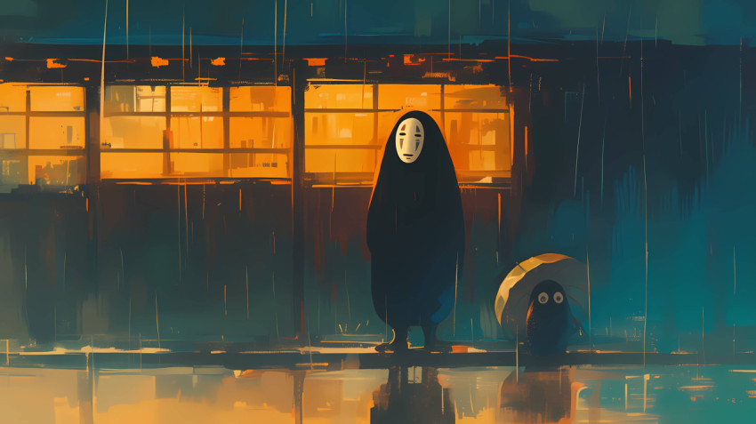 Spirited Away Anime Laptop Wallpaper for Fan