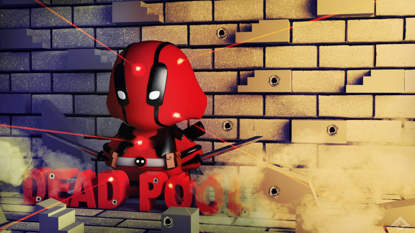 Deadpool Art Desktop Wallpaper