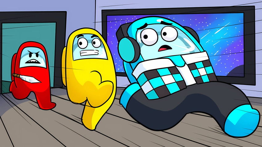 Among Us Game Desktop Background