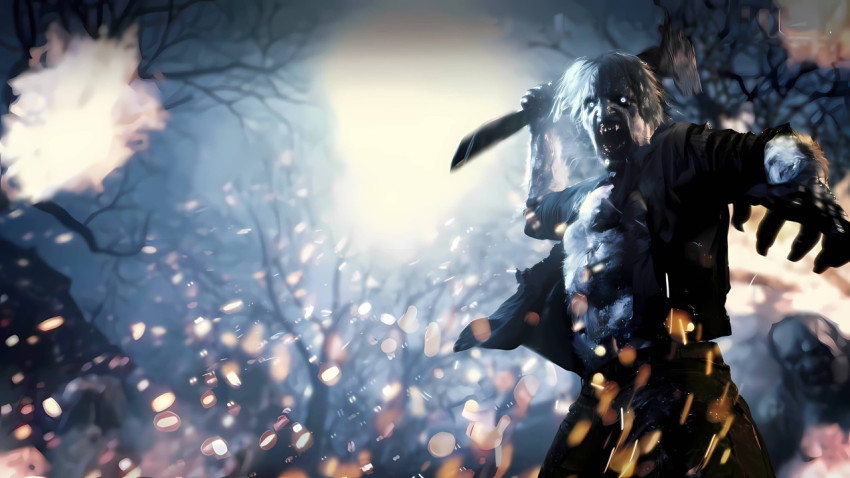 Resident Evil Zombie Attack Wallpaper