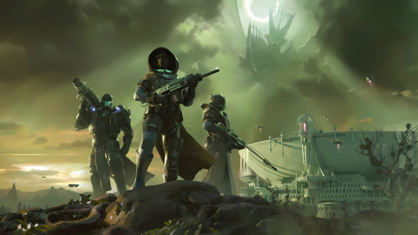 Destiny 2 Weapons Desktop Art