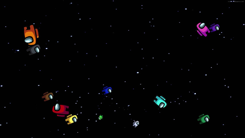 Among Us HD Desktop Background