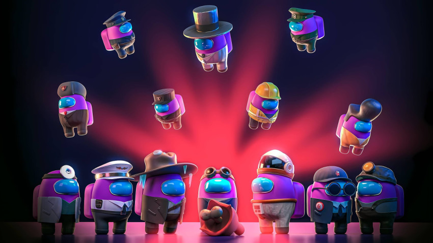 Among Us Game PC Wallpaper