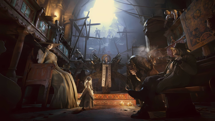 Resident Evil Game Cover Desktop Image 4K