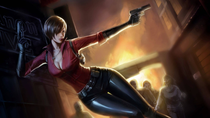 Resident Evil Claire Redfield Wallpaper 4K