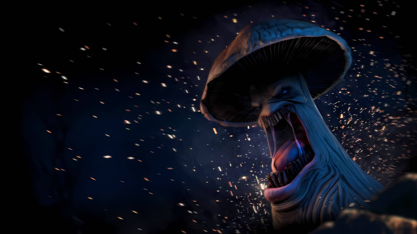 Whimsical Mushroom Desktop Picture for Your PC