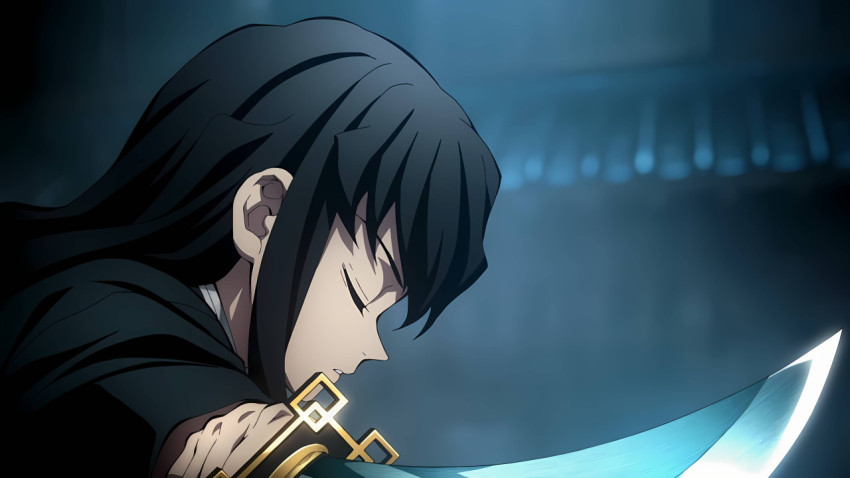 Demon Slayer Character Sad Wallpaper