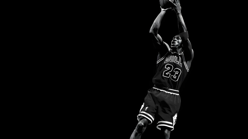Michael Jordan Poster Style Wallpaper