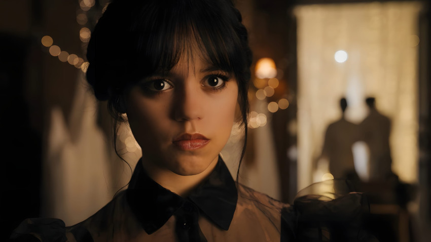 Jenna Ortega Closeup Desktop Photo