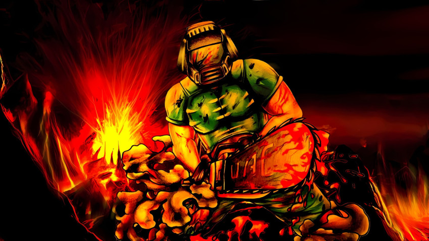 Doom 4K Ultra HD Desktop Wallpaper