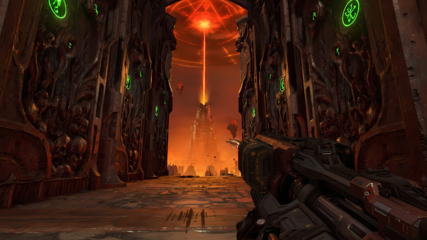 Doom Eternal Game Art 4K Background