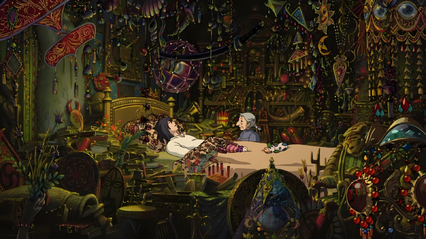 Ghibli Forest Scene Wallpaper 4K