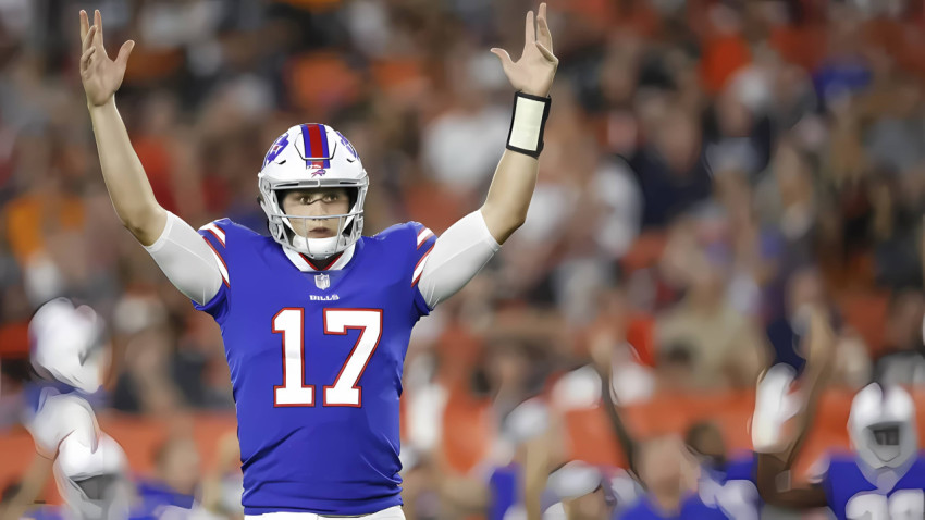 Josh Allen Celebration Desktop Wallpaper