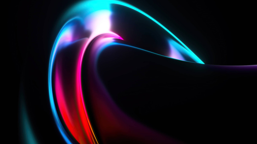 Bright and Dark Colorful Floral Patterns Desktop Wallpaper