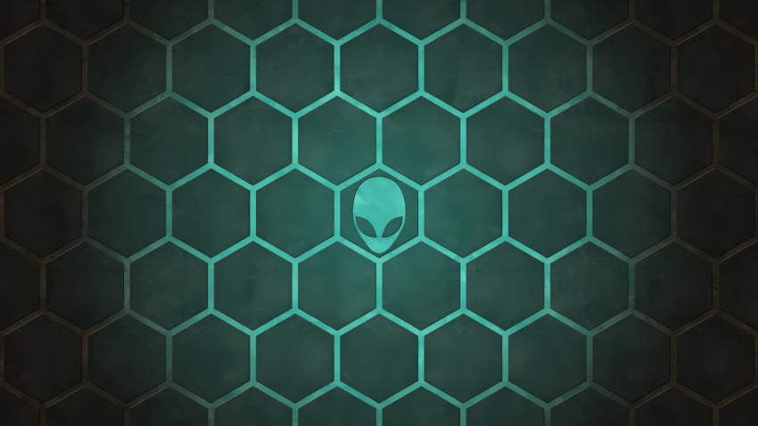 Futuristic Alienware Wallpaper for Your PC Display