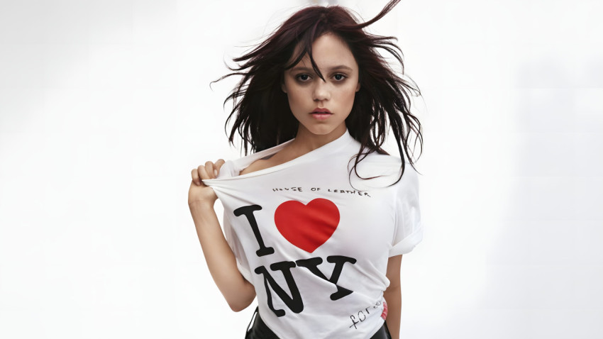 Jenna Ortega PC Background Image