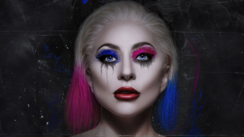 Elegant Lady Gaga Desktop Wallpaper