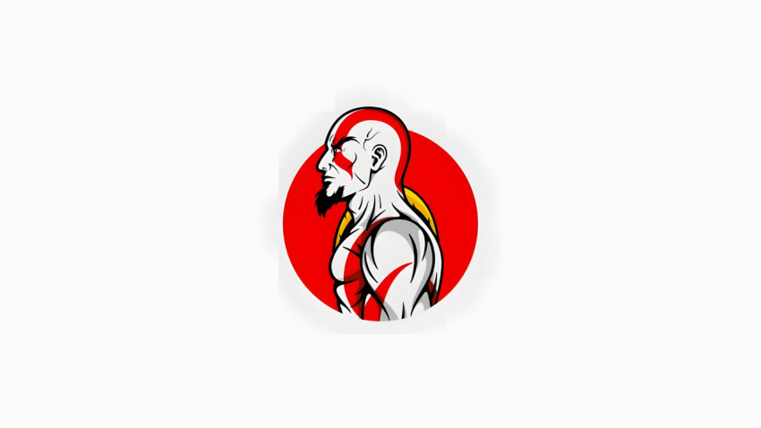God of War Logo Wallpaper For Desktop PC