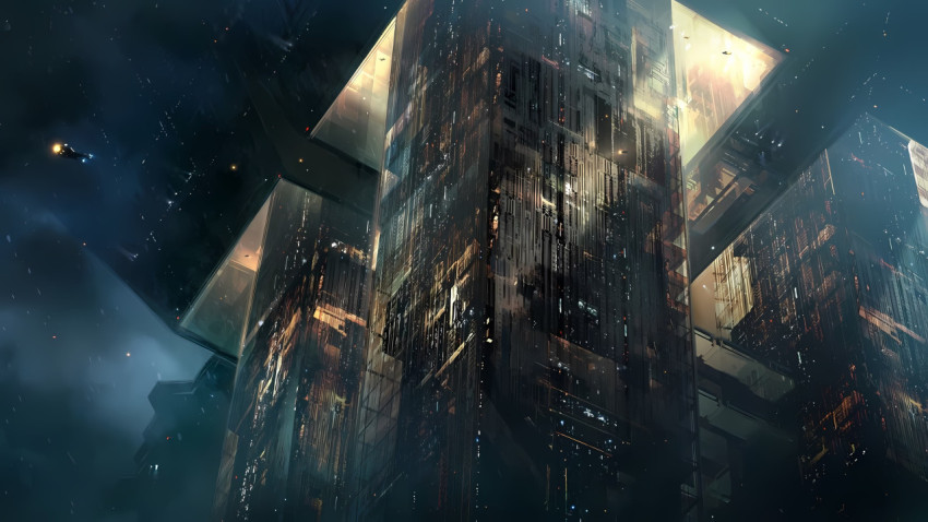 Blade Runner 2049 Neon Cityscape Wallpaper