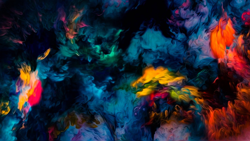 Vibrant Abstract Colorful Laptop Wallpaper