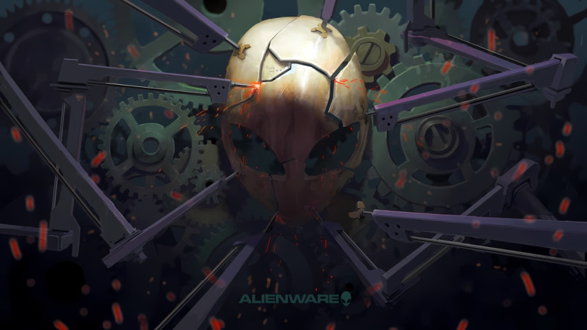 Alienware Wallpaper for an Edge in Gaming Aesthetics