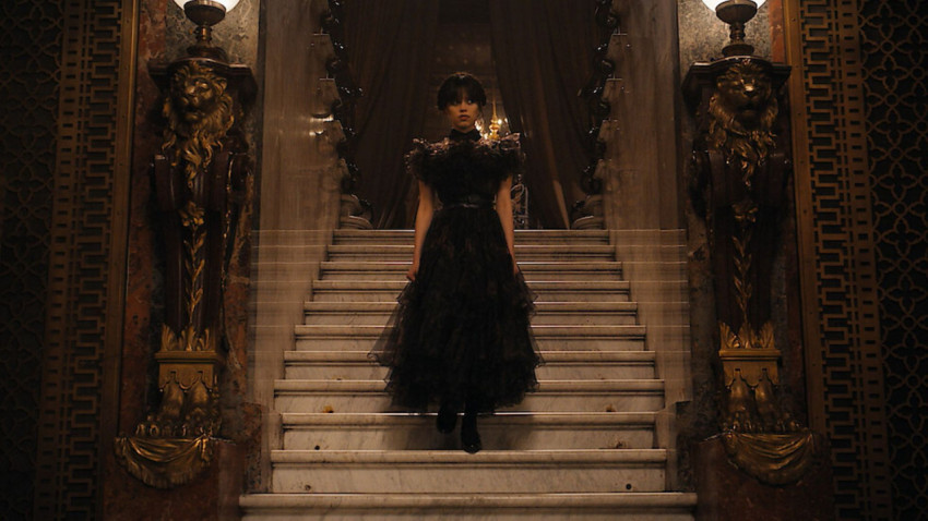 Gothic Style Wednesday Addams 4K