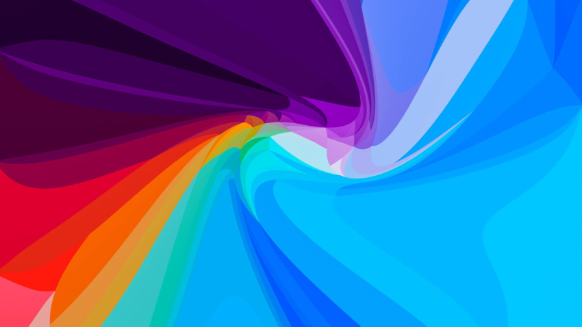 Vibrant Abstract Colorful Pc Screen Wallpaper