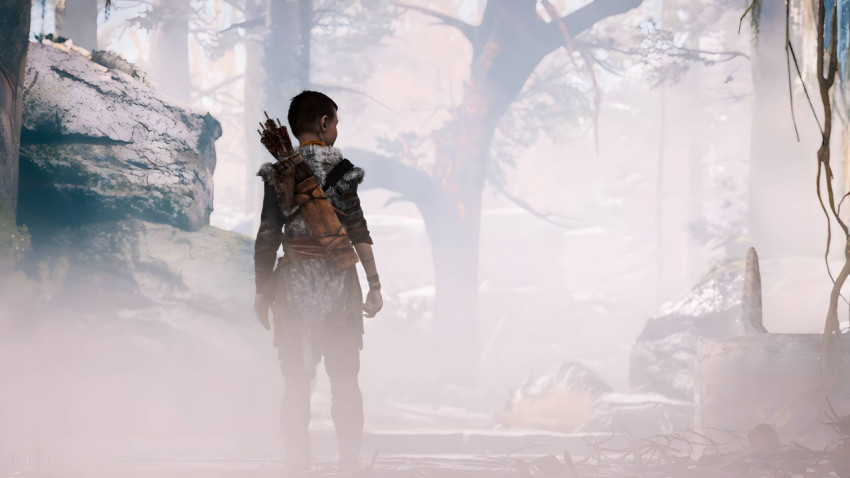 Stunning God of War Background for Your Laptop